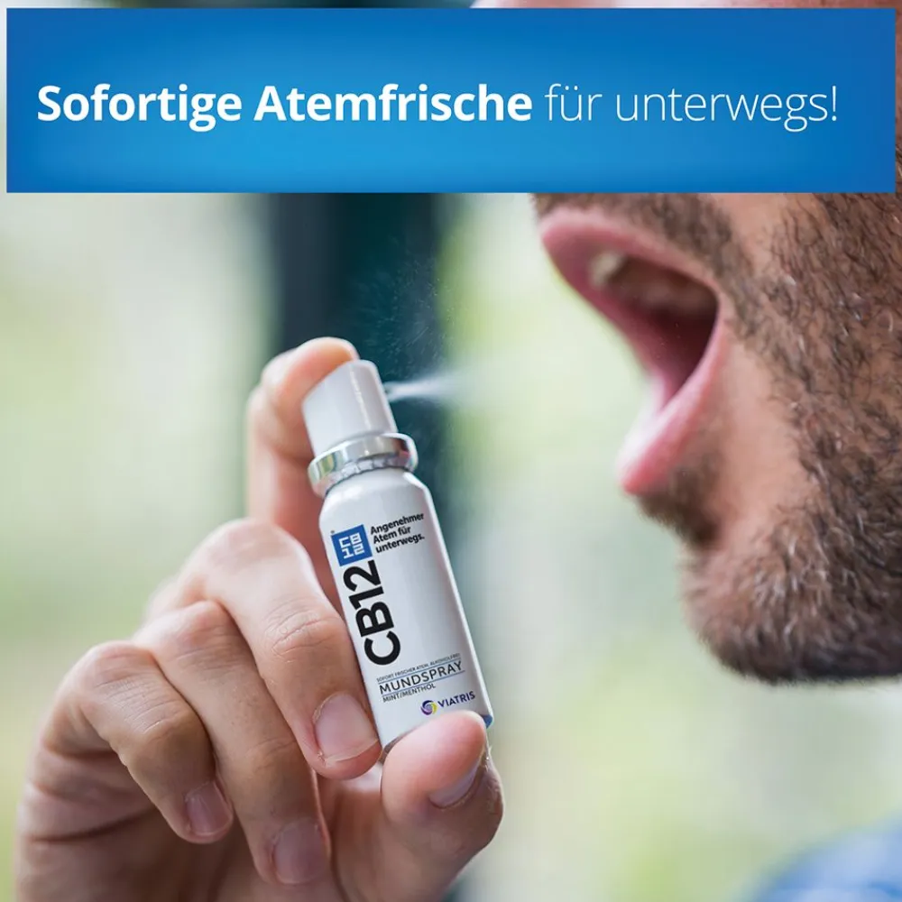 Spray: Mundspray für angenehmen Atem unterwegs|CB12 New