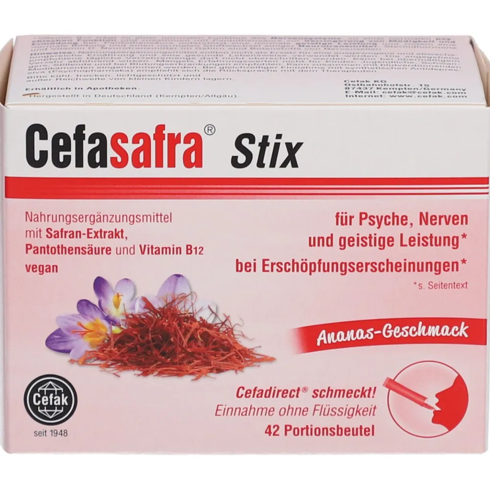 Cefasafra® Stix| Clearance