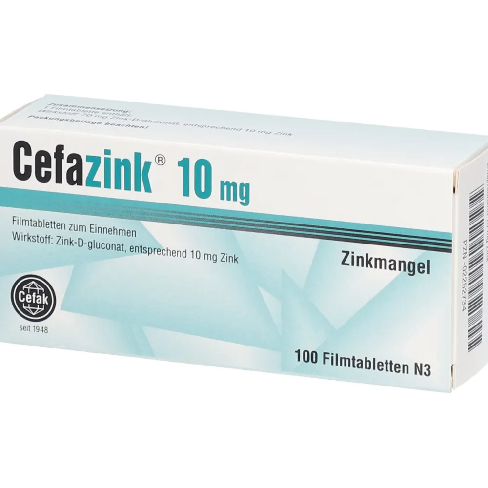 Cefazink® 10 mg| Clearance