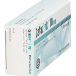 Cefazink® 10 mg| Clearance