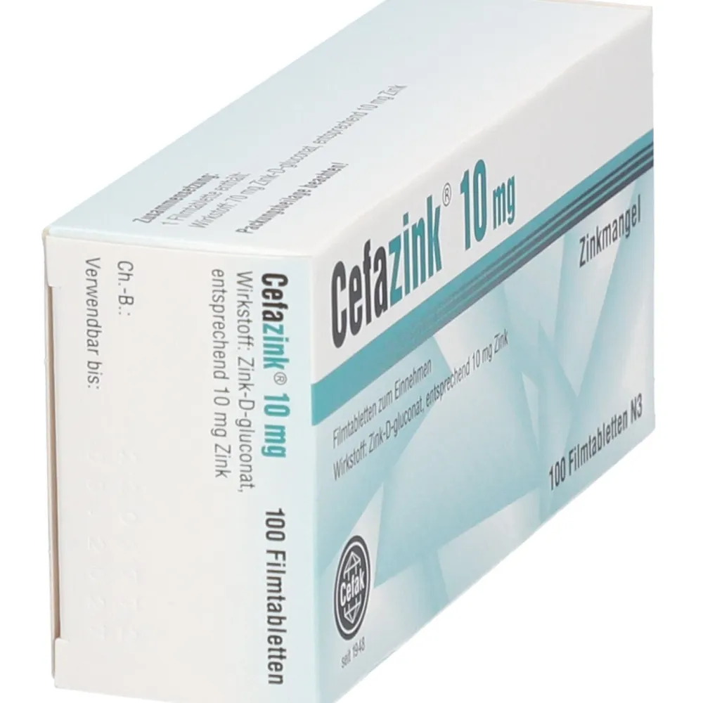 Cefazink® 10 mg| Clearance