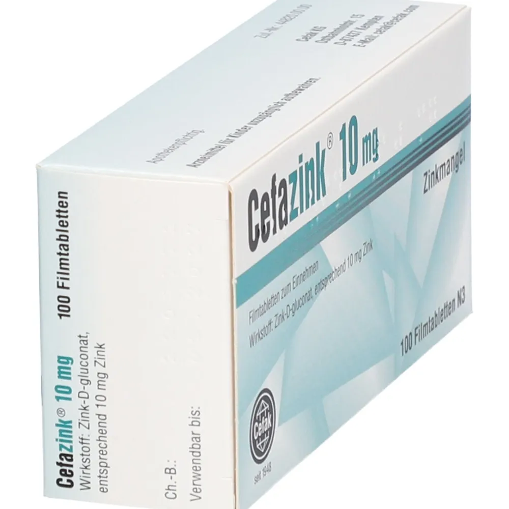 Cefazink® 10 mg| Clearance