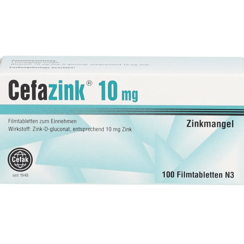 Cefazink® 10 mg| Clearance