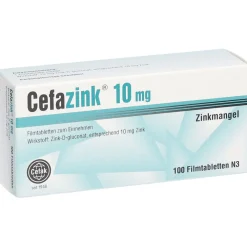 Cefazink® 10 mg| Clearance
