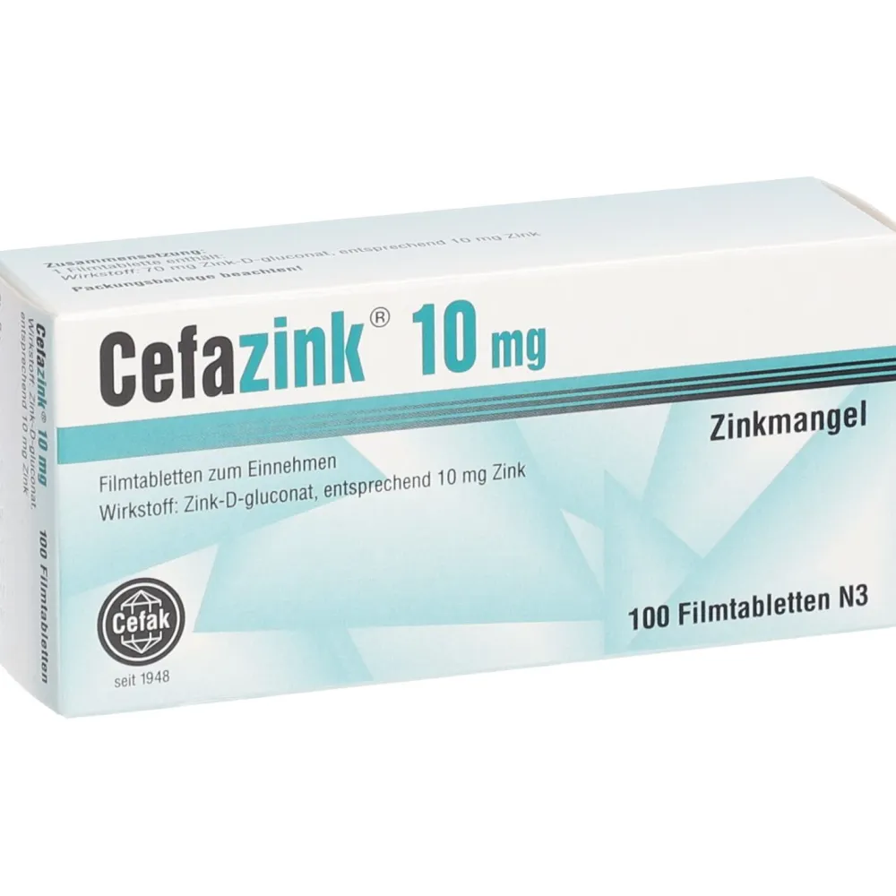 Cefazink® 10 mg| Clearance