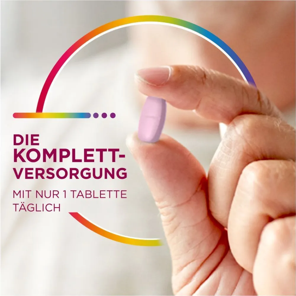Für Sie 50+, Multivitamin – Hochwertiges Nahrungsergänzungsmittel mit Mikronährstoffen – Speziell für Frauen ab 50 – Vitamine, Mineralstoffe, Spurenelemente>Centrum Discount