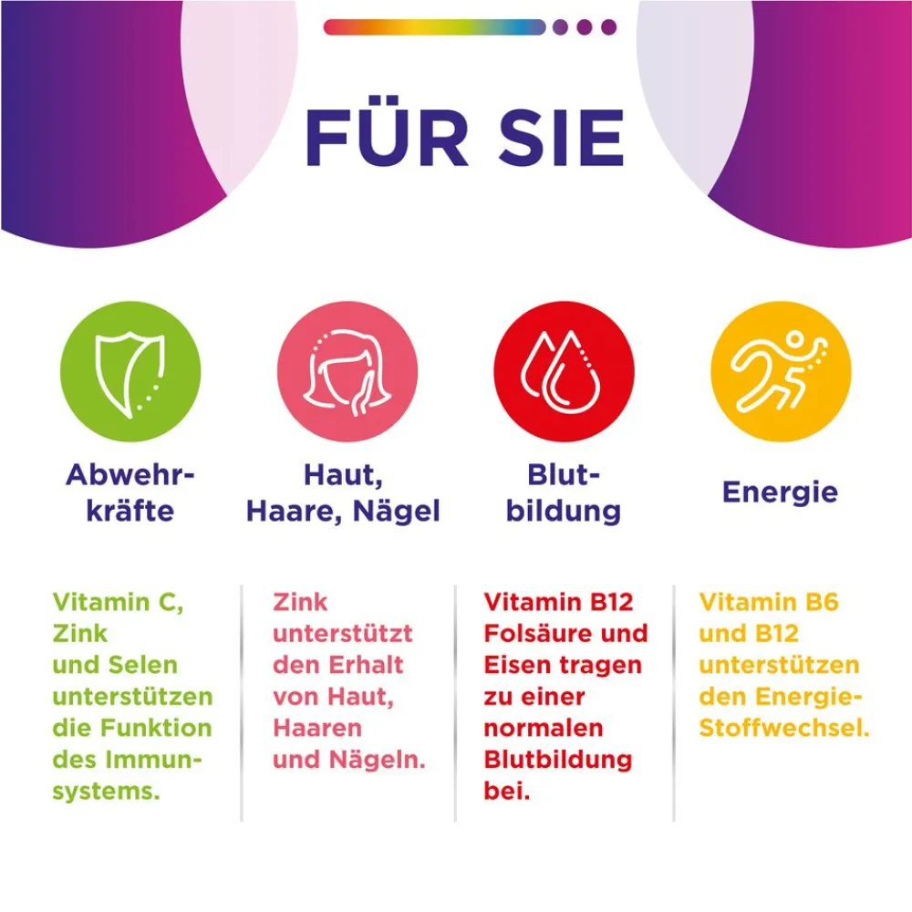 ® Für Sie, Nahrungsergänzungsmittel - Jetzt 20% mit dem Code Vitamine20 sparen*|Centrum Outlet