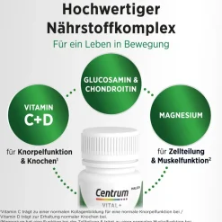 Vital+ Knochen, Knorpel & Muskeln, - Jetzt 20% mit dem Code Vitamine20 sparen*|Centrum Outlet
