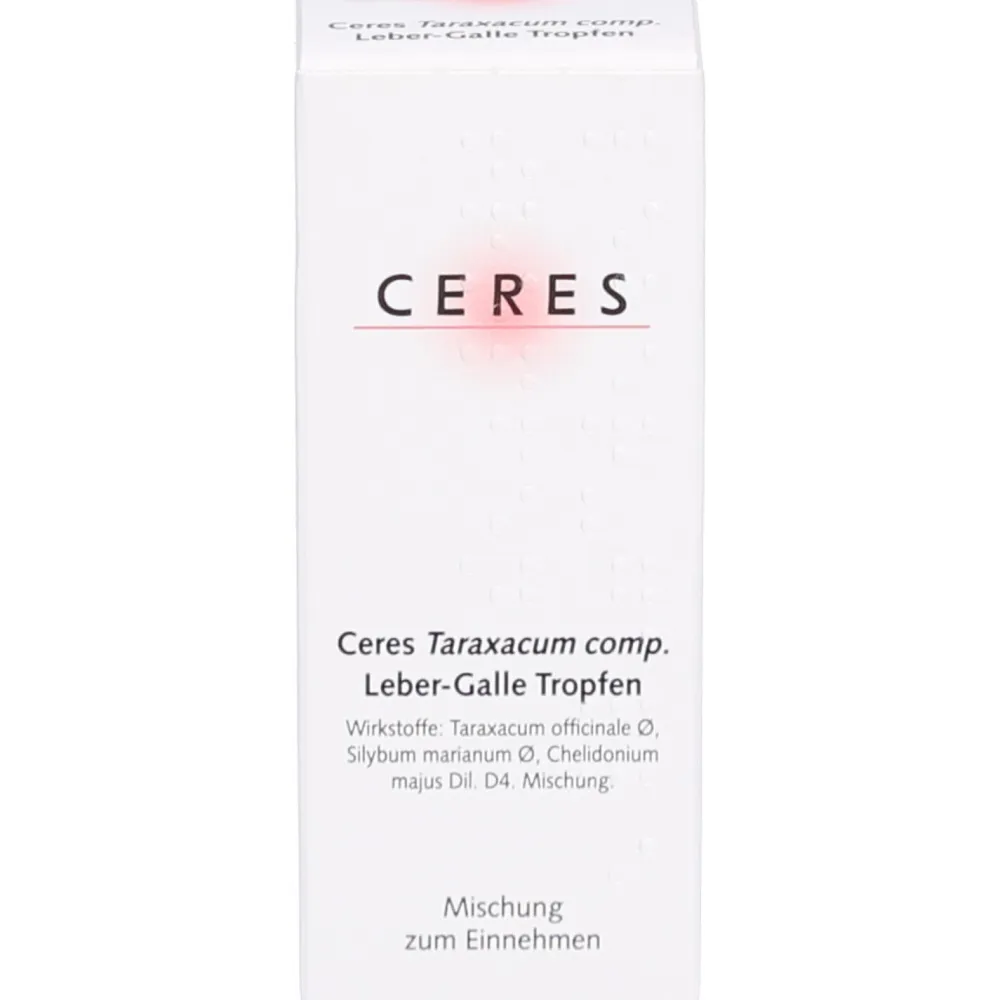 CERES Taraxacum comp. Leber-Galle Tropfen> Hot
