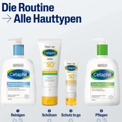 SUN Sensitive Gel-Creme SPF 50+ Extra-leichter, fettfreier Sonnenschutz|Cetaphil Discount