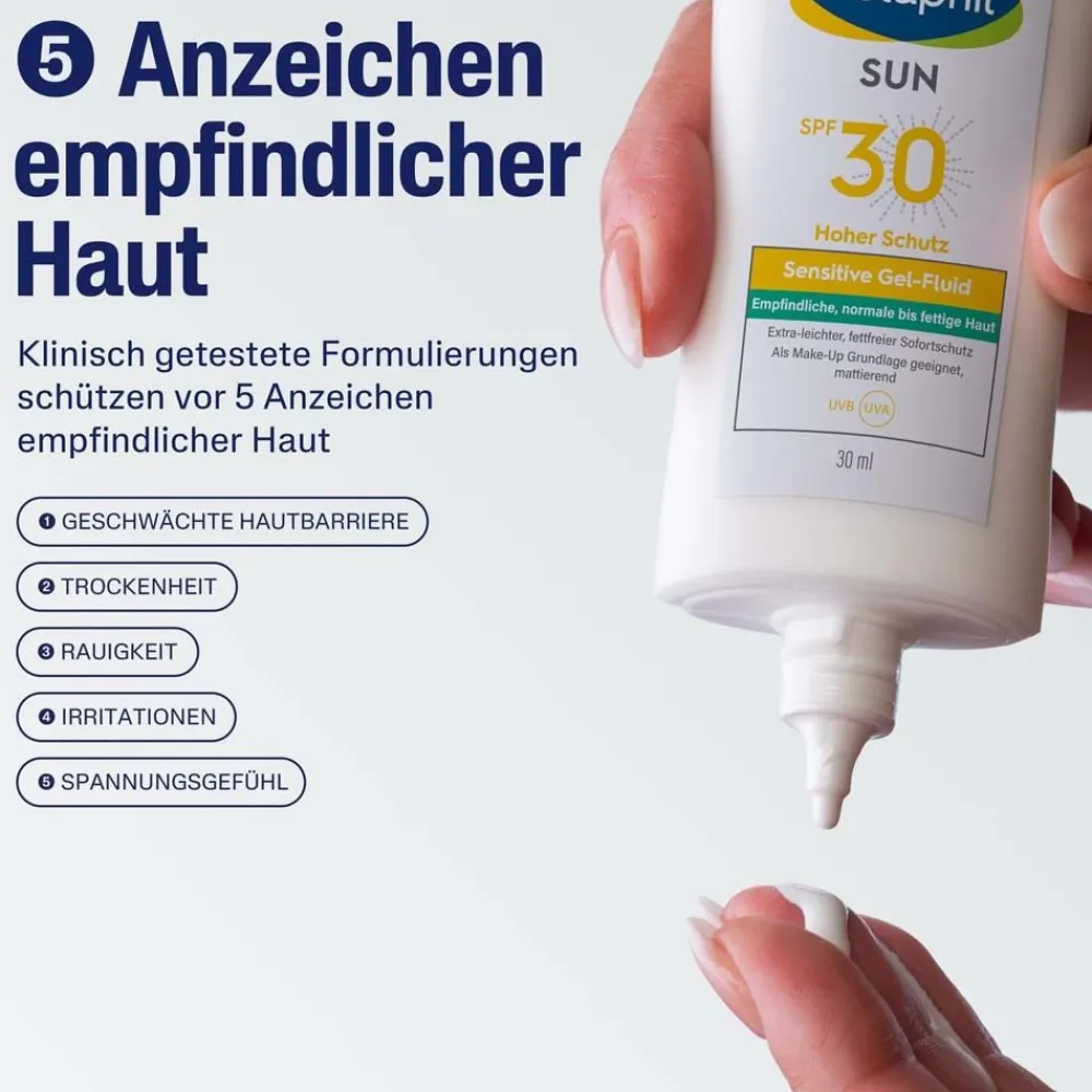 SUN Sensitive Gel-Fluid SPF 30 Extra-leichter Sonnenschutz Gesicht>Cetaphil Best