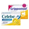 Cetebe® ABWEHR plus mit Vitamin C, Vitamin D3 und Zink + C® bei Erkältung und grippalen Infekten|Grippostad New