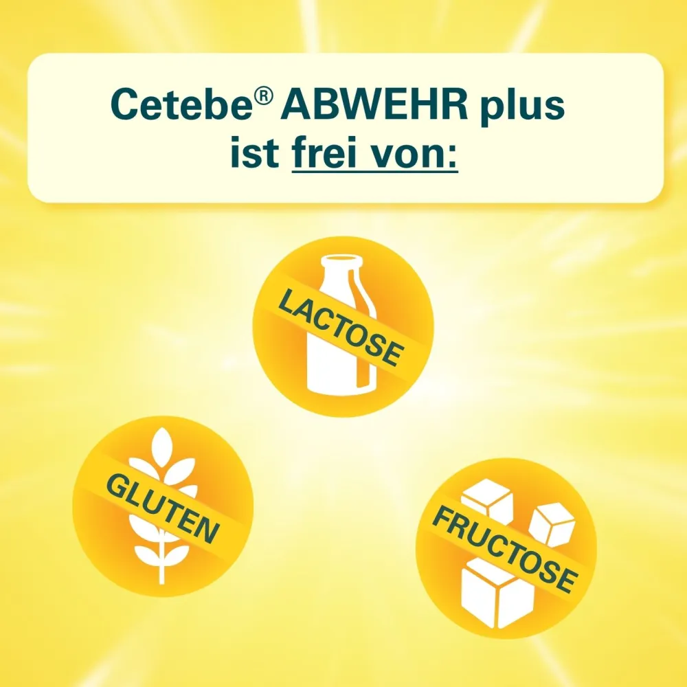 Cetebe® ABWEHR plus mit Vitamin C, Vitamin D3 und Zink| Sale
