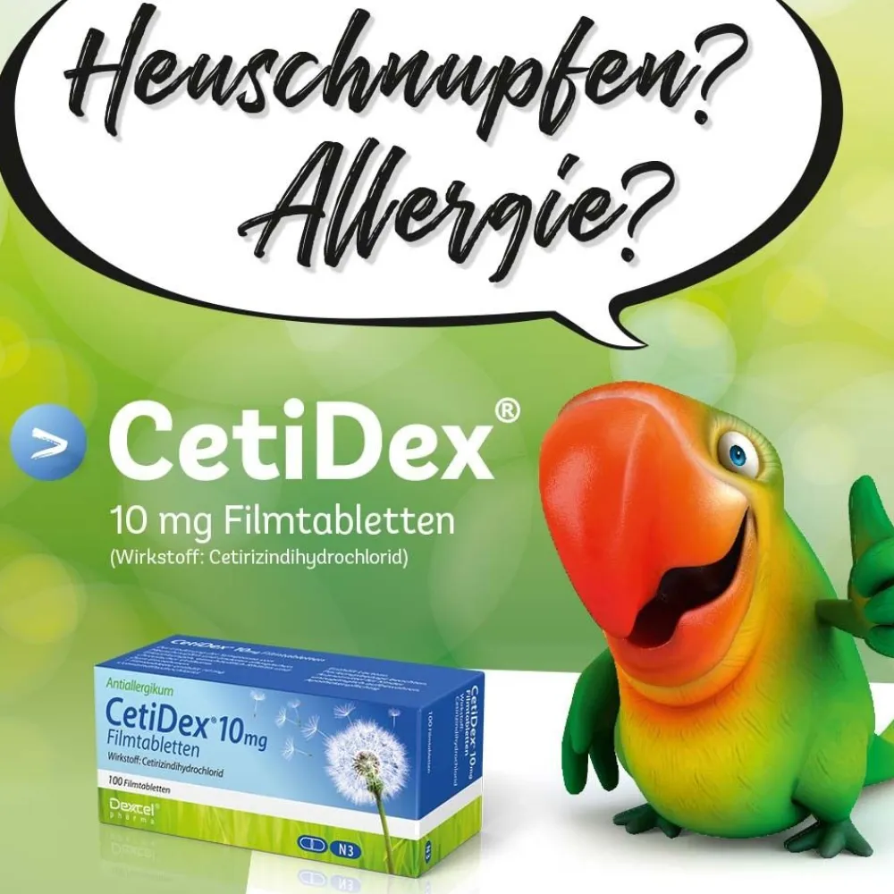 CetiDex® 10mg, bei Allergien> Online