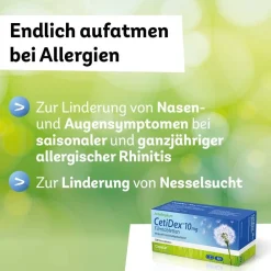 CetiDex® 10mg, bei Allergien><noscript><img width=