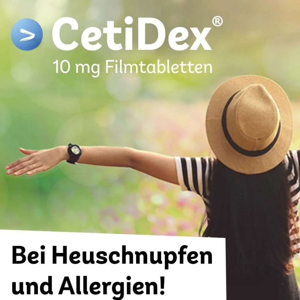 CetiDex® 10mg, bei Allergien> Online