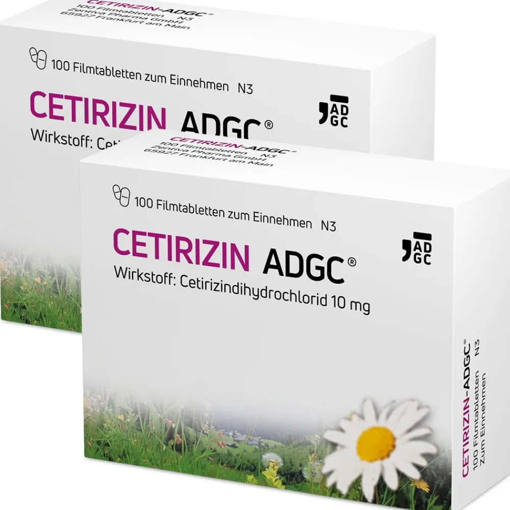 -ADGC® Allergie-Tablette mit schneller Wirkung gegen Heuschnupfen|Cetirizin Clearance