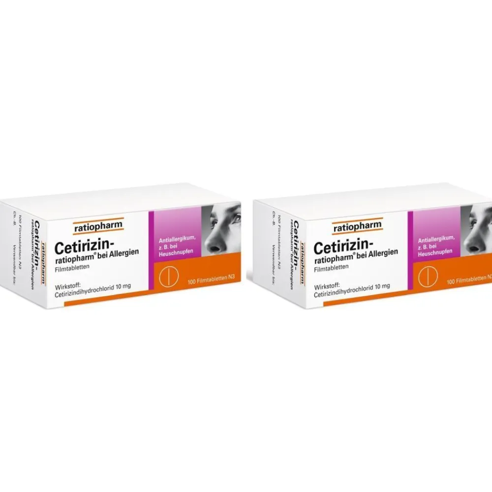 Cetirizin ratiopharm® bei Allergien| Hot