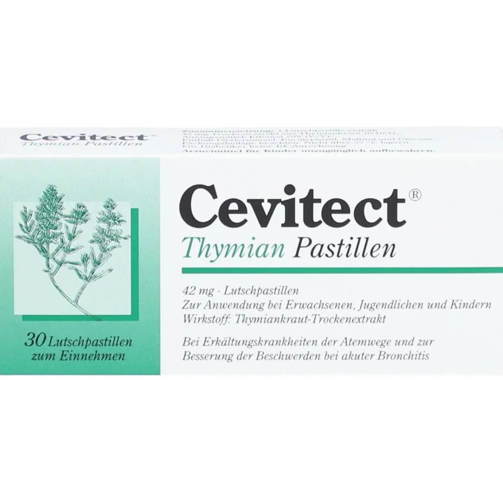 Cevitect® Thymian Pastillen| Outlet