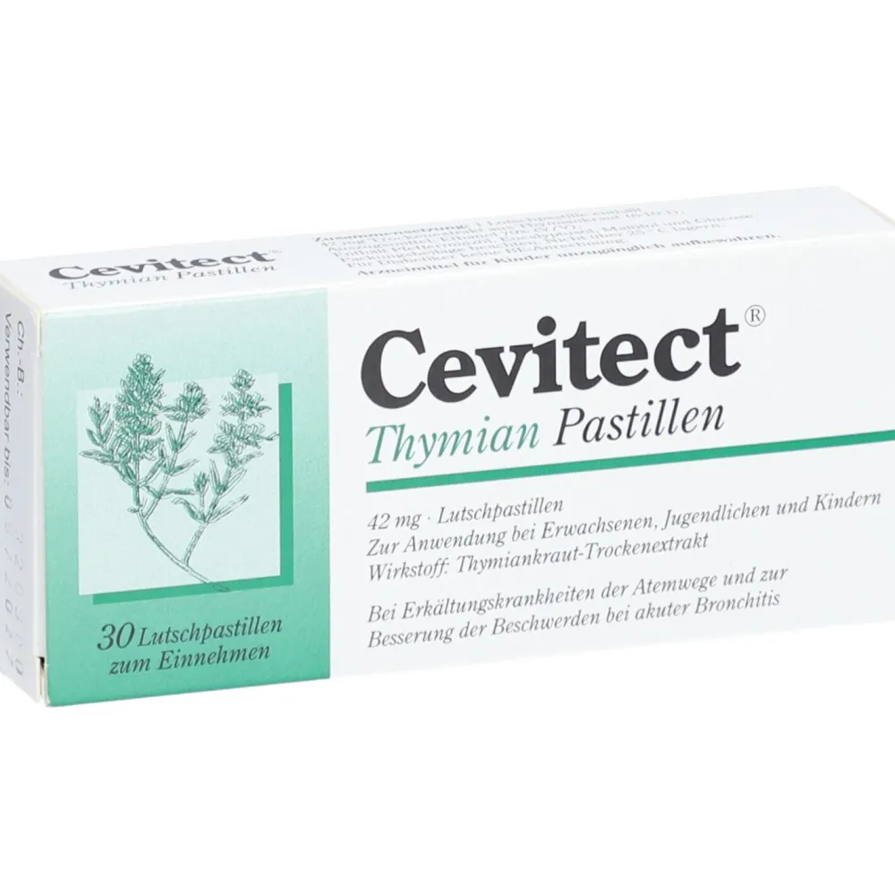 Cevitect® Thymian Pastillen| Outlet
