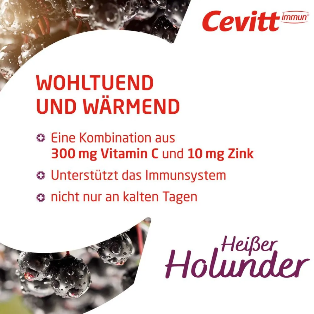 immun® heißer Holunder zuckerfrei>Cevitt Discount