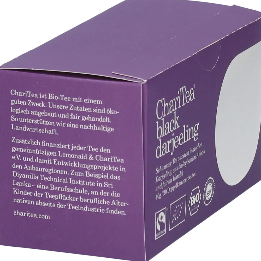 ChariTea® black darjeeling| Outlet