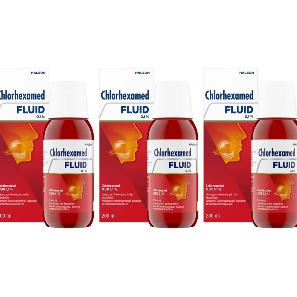 Chlorhexamed Fluid 0,1 % mit Chlorhexidin - Jetzt 10 % mit dem Code chlorhexamed10 sparen| Online