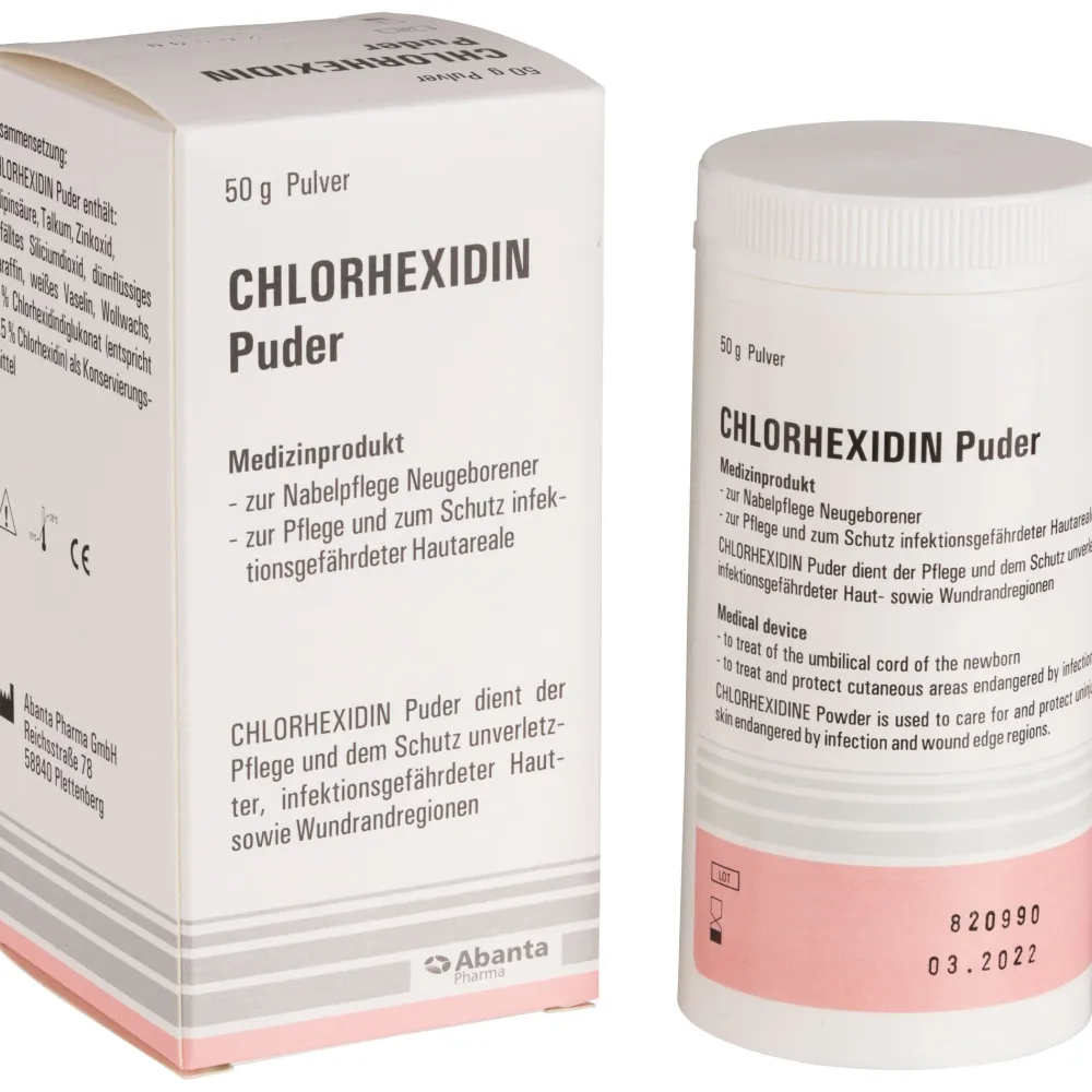 Chlorhexidin Puder> Outlet