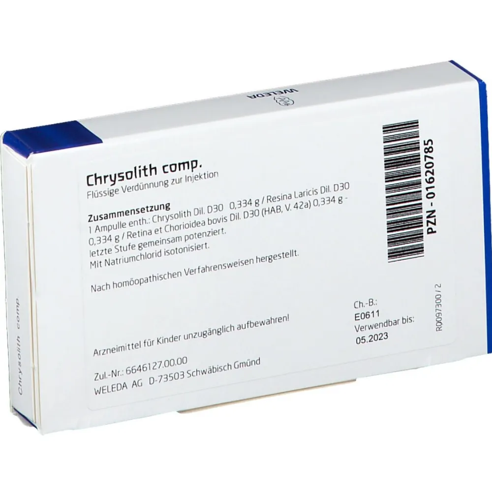 Chrysolith comp. Ampullen>WELEDA Best