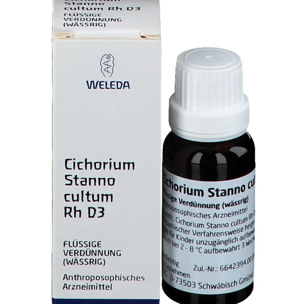 Cichorium Stanno cultum Rh D3>WELEDA Hot
