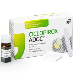 CICLOPIROX ADGC® wirkstoffhaltiger Nagellack gegen Nagelpilz inkl. Set| Hot