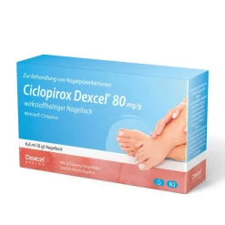 Ciclopirox Dexcel® 80 mg/g, bei Nagelpilz| Outlet