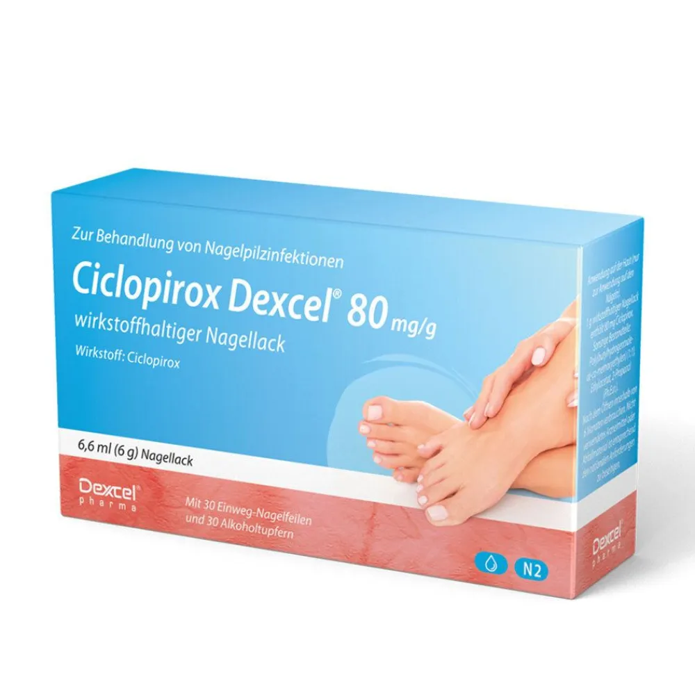 Ciclopirox Dexcel® 80 mg/g, bei Nagelpilz| Outlet