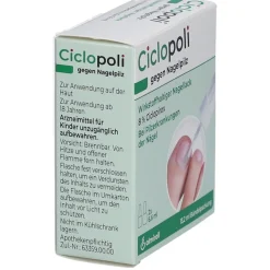 gegen Nagelpilz Nagellack Doppelpack 2x 6,6 ml|Ciclopoli Discount