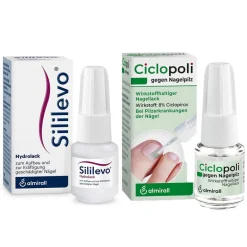 Ciclopoli gegen Nagelpilz + Sililevo® Nagellack| New