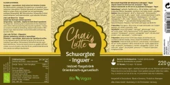 Classic Ayurveda - Chai Latte Schwarztee - Ingwer Vegan - Kurzes MHD -| Sale