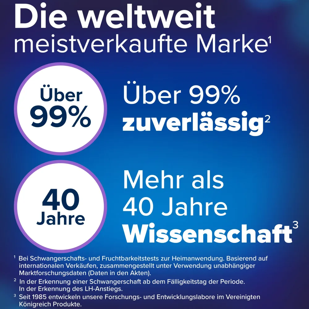 Clearblue Ovulationstest FORTSCHRITTLICH & DIGITAL + Schwangerschaftstest|Clearblue Schwangerschaftstest