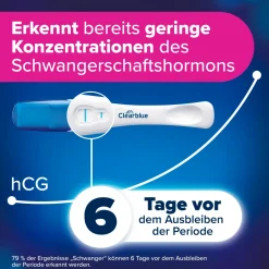 Schwangerschaftstest frühe Erkennung|Clearblue Outlet