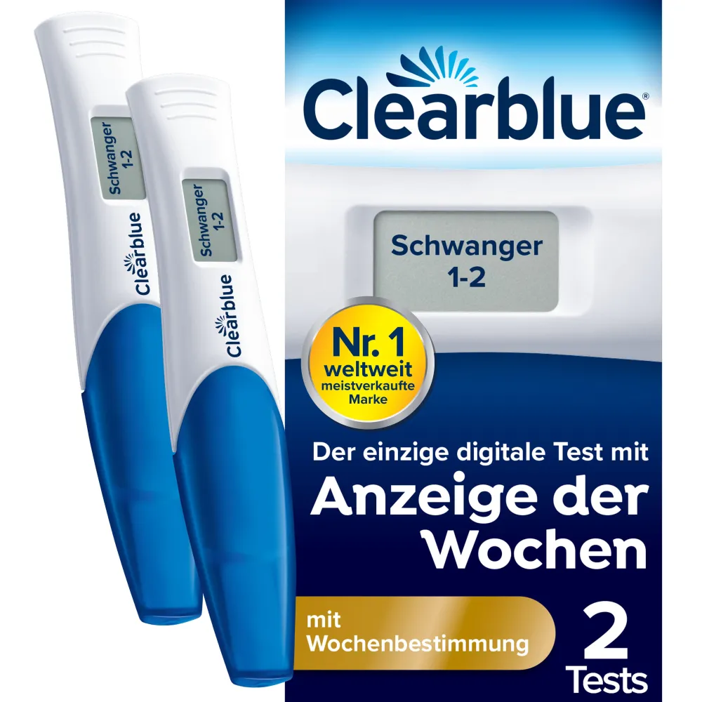Schwangerschaftstest MIT WOCHENBESTIMMUNG>Clearblue Outlet