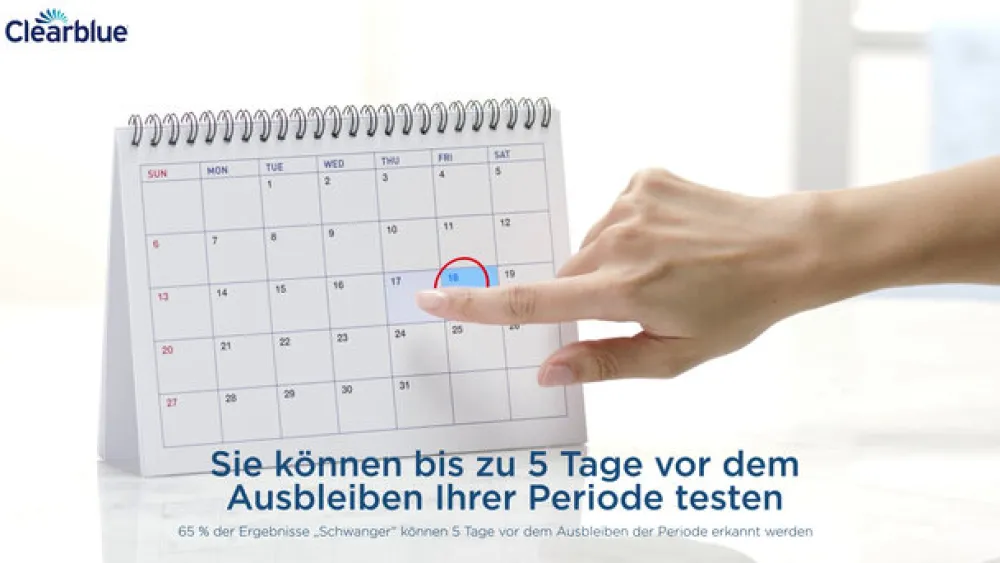 Schwangerschaftstest MIT WOCHENBESTIMMUNG>Clearblue Outlet