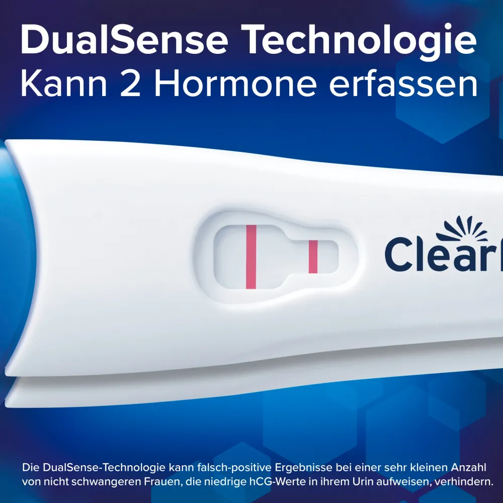 Schwangerschaftstest 6 Tage vorher 2 Hormone>Clearblue