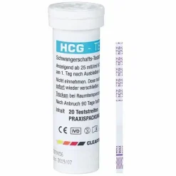 Cleartest hCG Schwangerschafts-Teststreifen| Clearance