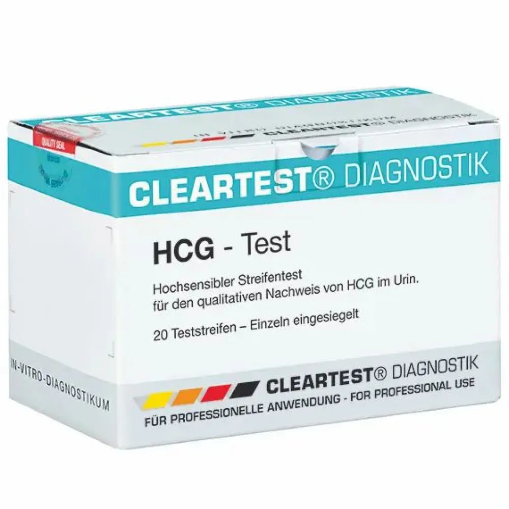 Cleartest HCG Schwangerschafts Teststreifen| Best