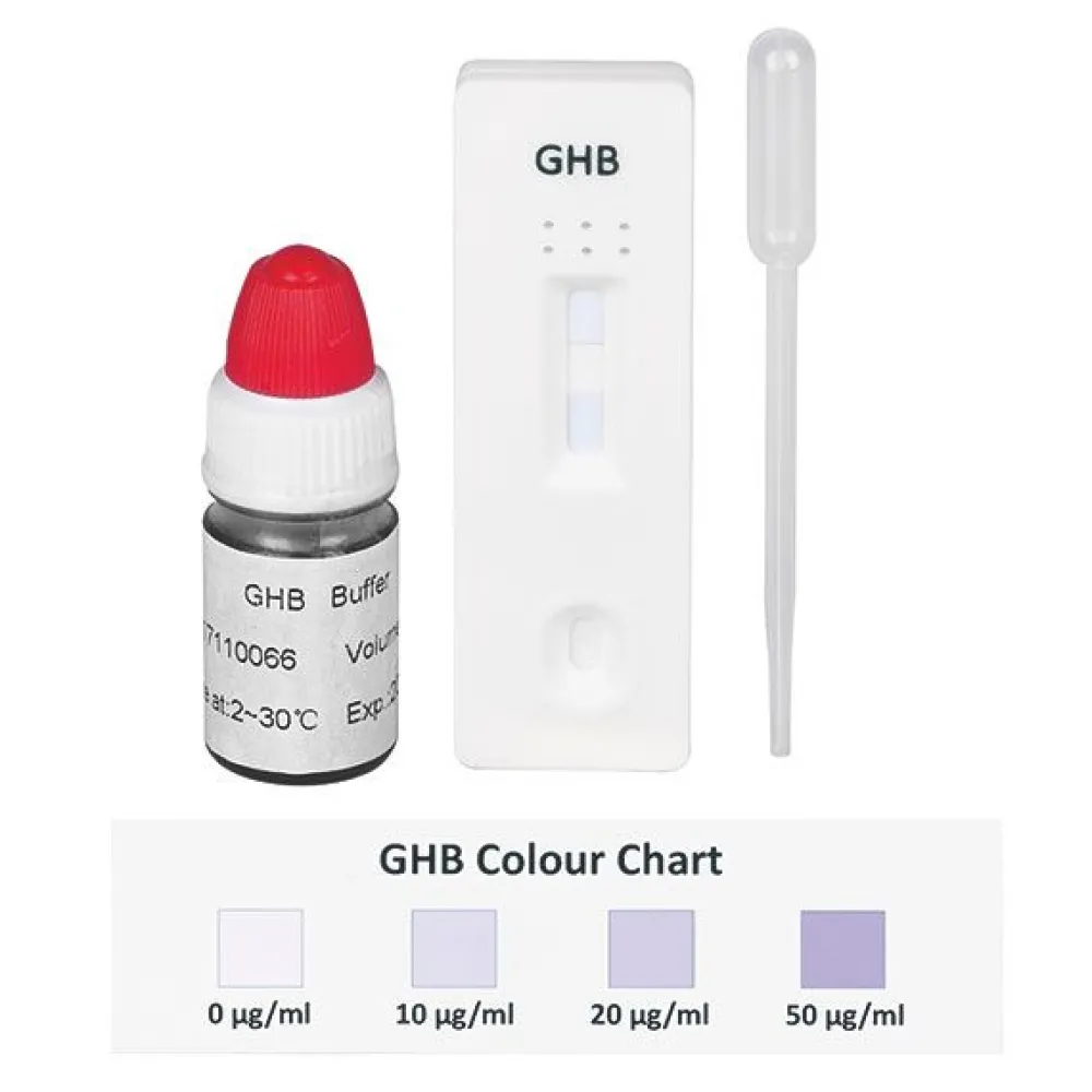 CLEARTEST Liquid Ecstasy Schnelltest zum Nachweis von GHB (k.o. Tropfen)> Discount