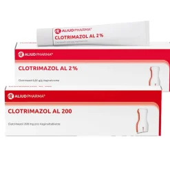 Clotrimazol AL 2% bei Vaginalpilz + Clotrimazol AL 200 bei Vaginalpilz> Hot