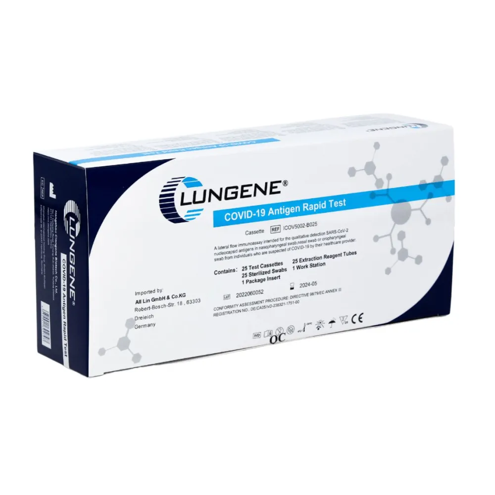 Antigen Schnelltest 25 AT079/20|CLUNGENE