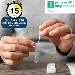 Covid-19 Corona Antigen Schnelltest 5er Pack | GRATIS parahealth Tests><noscript><img width=