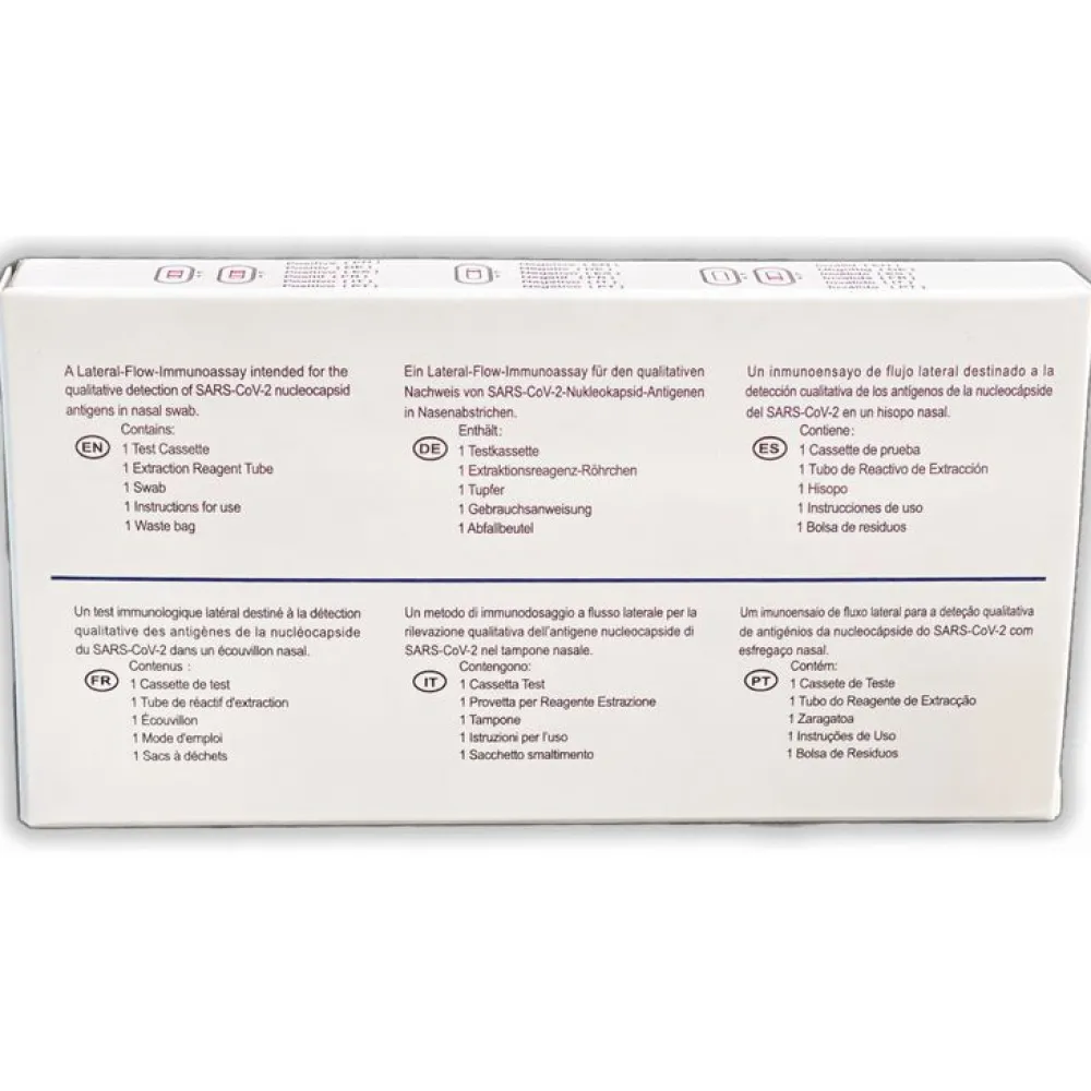 Covid-19 Corona Schnelltest Nasal + GRATIS BLT Desinfektionsmittel>CLUNGENE Outlet