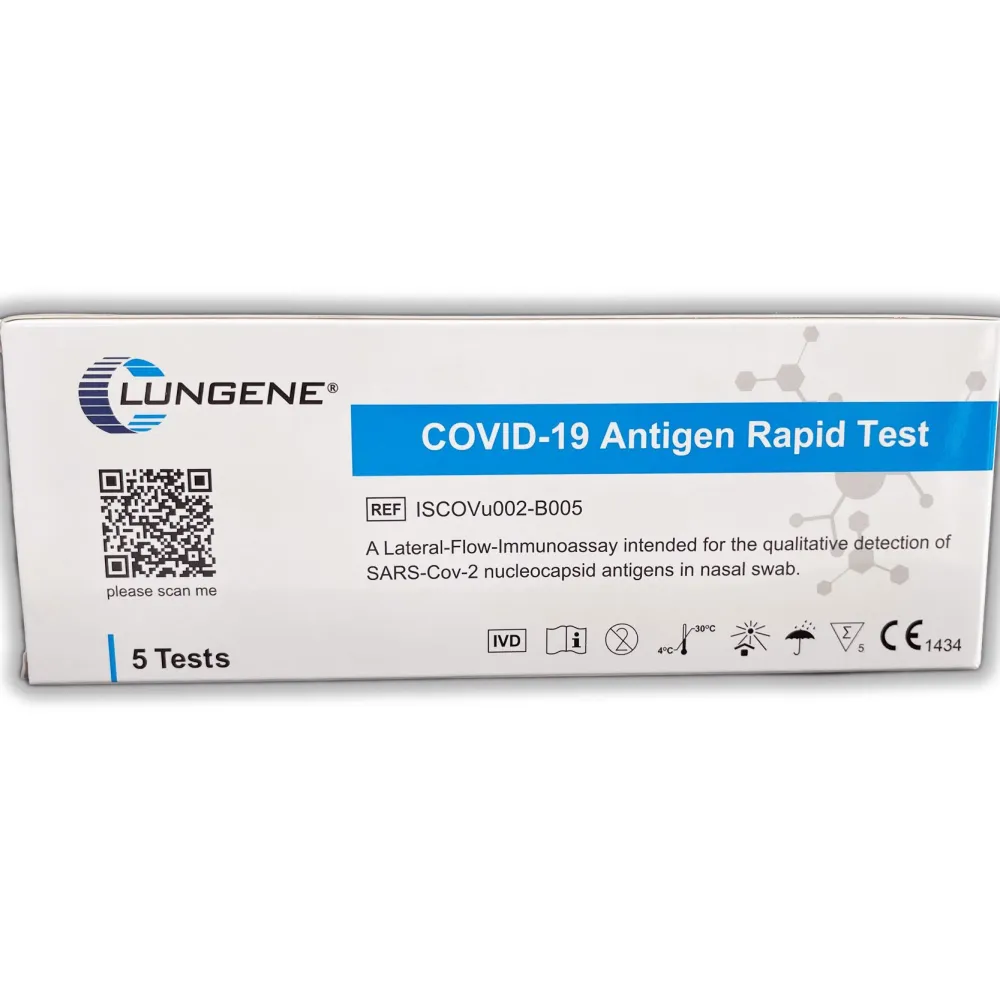 ® LAIEN Antigen Test - COVID-19 Schnelltest (Nasal Swab) - CE 1434 (5 Stück)>CLUNGENE Sale