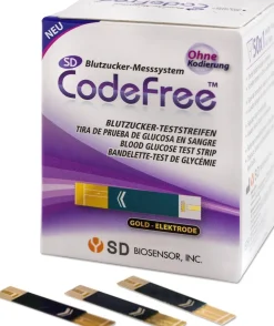 CodeFree Blutzuckerteststreifen zur Diabetes-Messung bei Blutzucker (Zucker-Krankheit)> Clearance